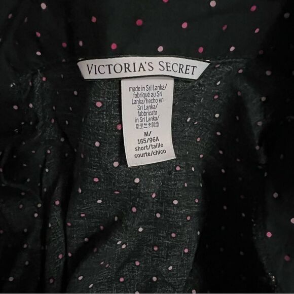 Victoria's Secret Long Sleeve Button and Lounge Pant PJ Set Size M - Picture 7 of 8